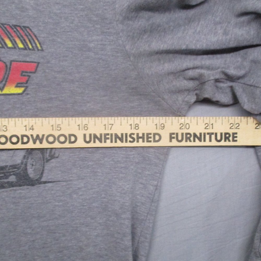 Old Navy Back To The Future Long Sleeve Shirt Gray Men Size | S - Picture 4 of 7